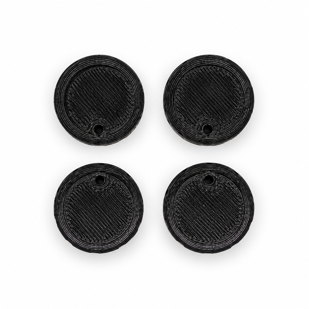 Tektronix PS280 Power Supply Replacement Knobs 4 Pack PETG 3D Printed